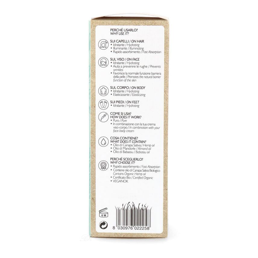 Phytorelax Canapa - Hanf Multifunktions-Trocken&ouml;l 100 ml