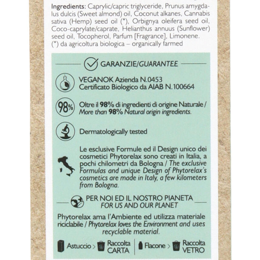 Phytorelax Canapa - Hanf Multifunktions-Trocken&ouml;l 100 ml