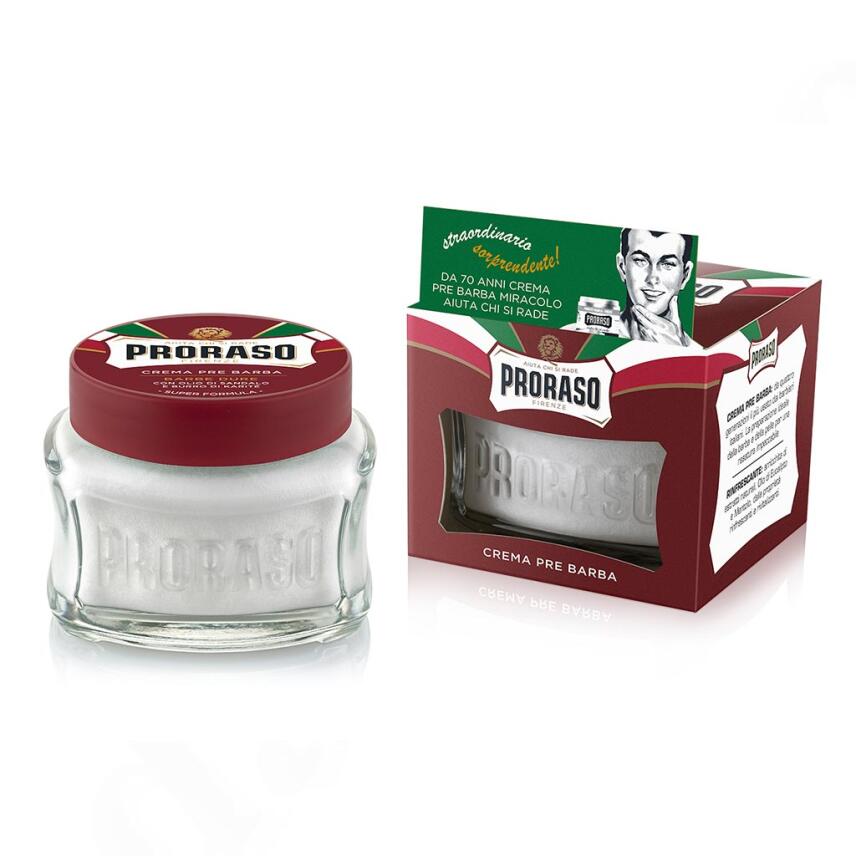 Proraso Crema Pre Barba Barbe Dure f&uuml;r starkes Barthaar 100 ml