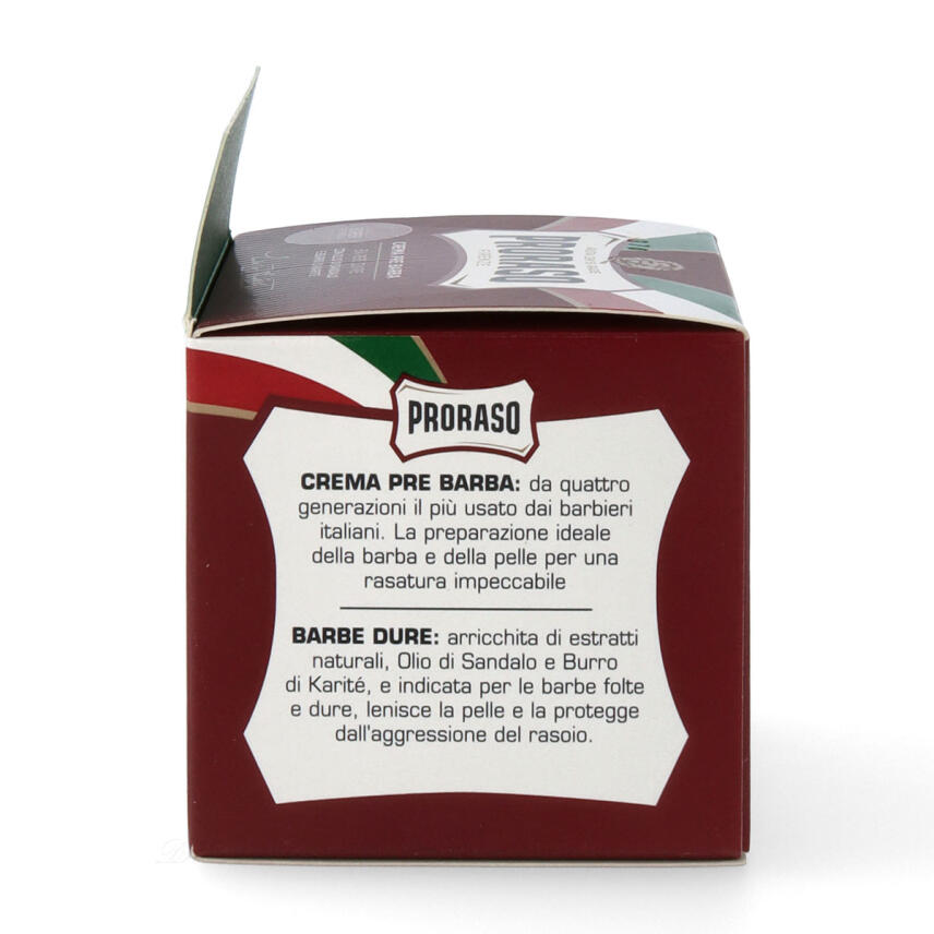 Proraso Crema Pre Barba Barbe Dure f&uuml;r starkes Barthaar 100 ml