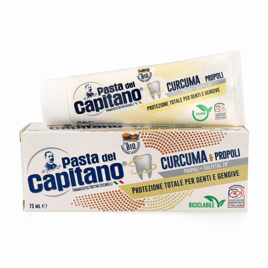 Pasta del Capitano Curcuma &amp; Propoli Zahnpasta 75 ml