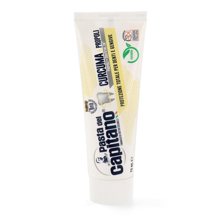 Pasta del Capitano Curcuma &amp; Propoli Zahnpasta 75 ml