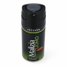 Malizia UOMO Vetyver Deodorant 6 x 150 ml &amp; intesa Deostick Ylang-Ylang 50 ml