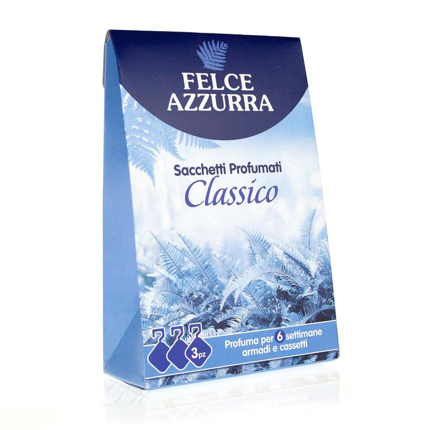 PAGLIERI Felce Azzurra Duftkissen Set classic + Lavendel + Rose