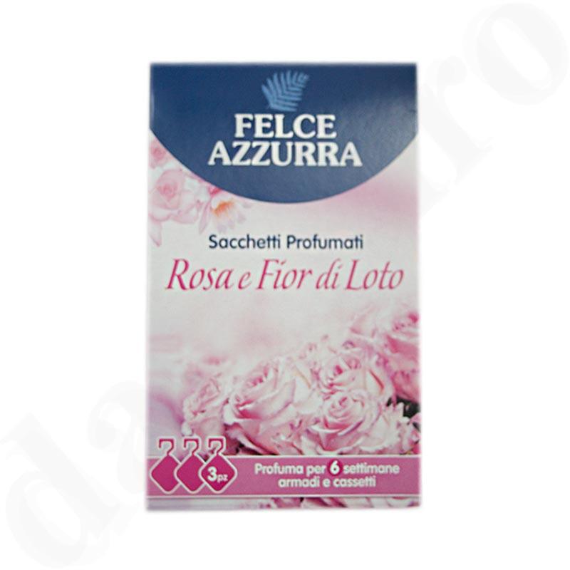 PAGLIERI Felce Azzurra Duftkissen Set classic + Lavendel + Rose