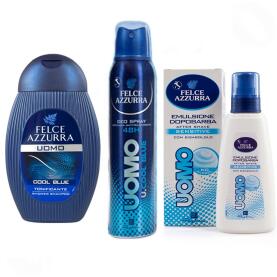 PAGLIERI Felce Azzurra Uomo Cool Blue Set Deo + Duschgel...
