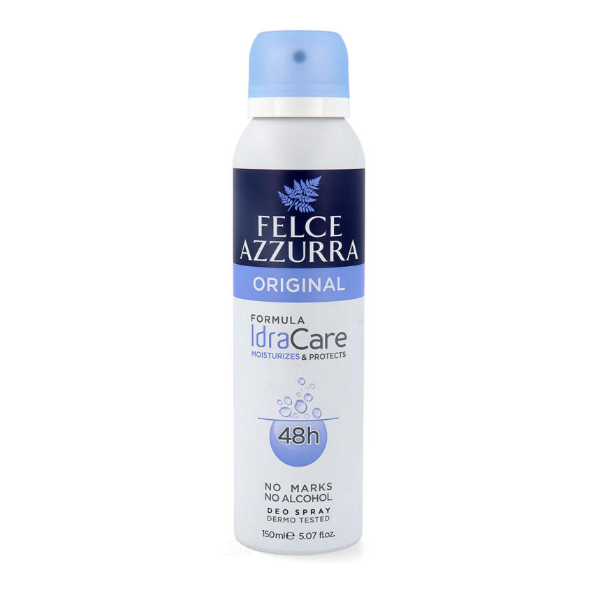 PAGLIERI Felce Azzurra Deo classic idratalc 12x 150 ml - ohne Alkohol