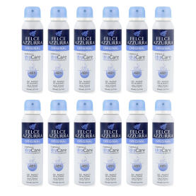 PAGLIERI Felce Azzurra Deo classic idratalc 12x 150 ml - ohne Alkohol