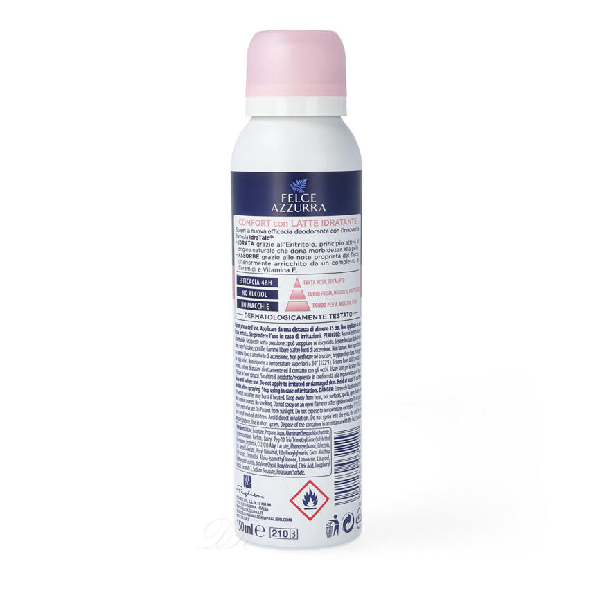 PAGLIERI Felce Azzurra idra Talc Comfort Set Deo + Roll on