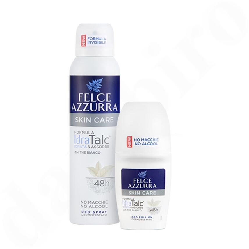 PAGLIERI Felce Azzurra idra Talc Skin Deo + roll on