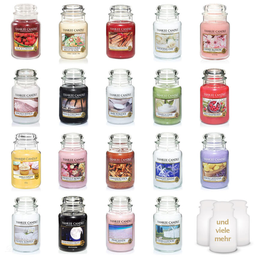 Yankee Candle Duftkerze Gro&szlig;es Glas 623 g