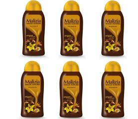 MALIZIA showergel Argan and Vanilla 6x 300 ml