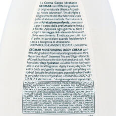 GEOMAR Feuchtigkeitsspendende K&ouml;rpercreme mit Wasserminze 400 ml