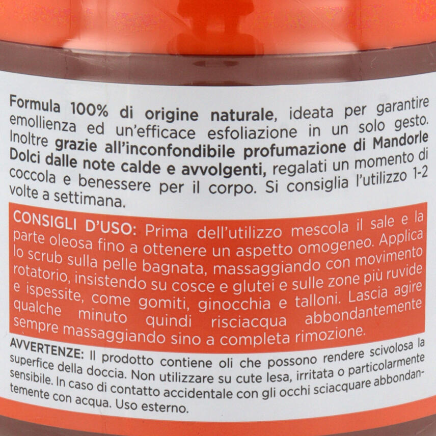 I Provenzali Body Scrub mit s&uuml;&szlig;em Mandel&ouml;l 600g - Peeling