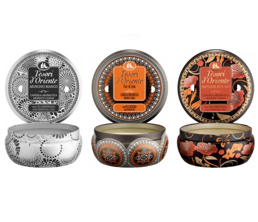 Tesori dOriente Dream Set Duftkerze Muschio Bianco, Fior di Loto &amp; Japanese Rituals