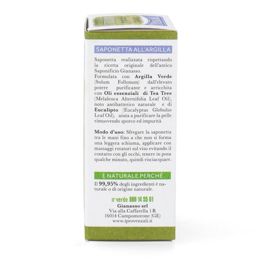 I Provenzali Pflanzenseife mit Tonerde 100 g