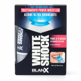 BlanX Power White Shock Zahncreme + LED Lichtverstärker