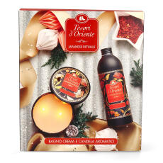 Tesori dOriente Japanese Rituals Set Badecreme 500 ml &amp; Duftkerze 200 g