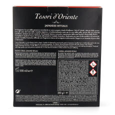 Tesori dOriente Japanese Rituals Set Badecreme 500 ml &amp; Duftkerze 200 g