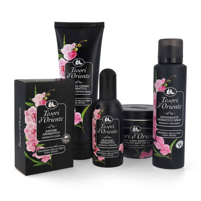 Tesori dOriente Orchidea della Cina Geschenkset mit 5 Artikel