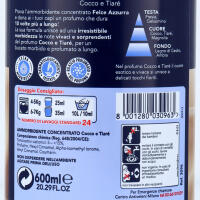 Paglieri Felce Azzurra Weichspüler Konzentrat Cocco & Tiaré 600 ml