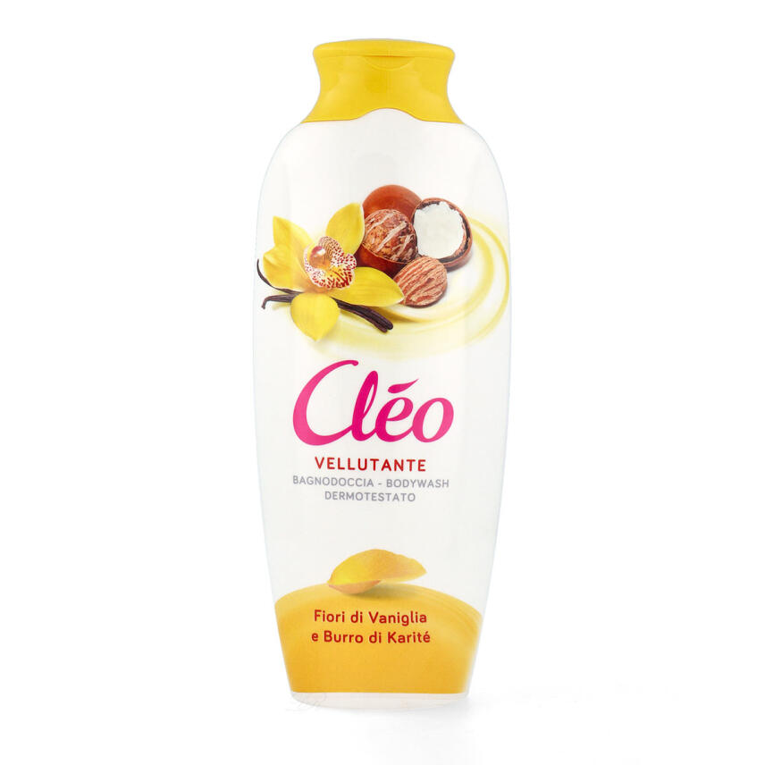 Paglieri Cl&eacute;o Dusch &amp; Badegel Vanillebl&uuml;ten und Karit&eacute;butter 400 ml