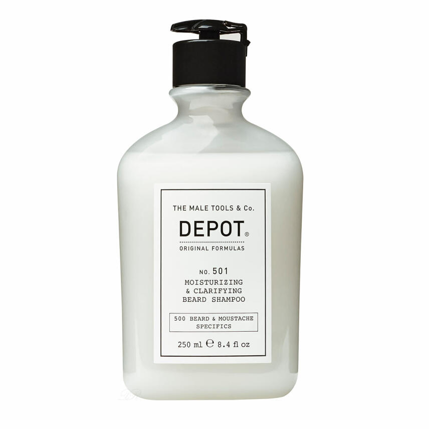 Depot No.501 Moisturizing &amp; Clarifying Beard Shampoo 250 ml
