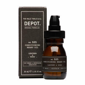 Depot No.505 Leather & Wood Conditioning Beard Oil 30...