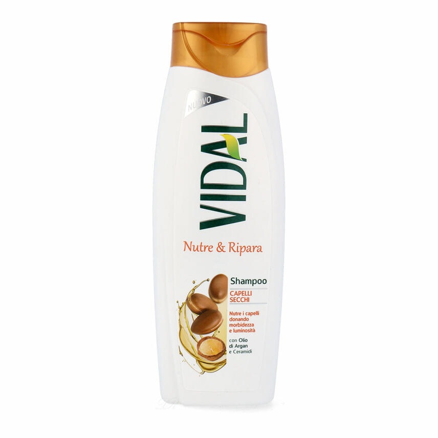 VIDAL Shampoo trockenes Haar Argan&ouml;l &amp; Ceramide 250ml Nutre e ripara