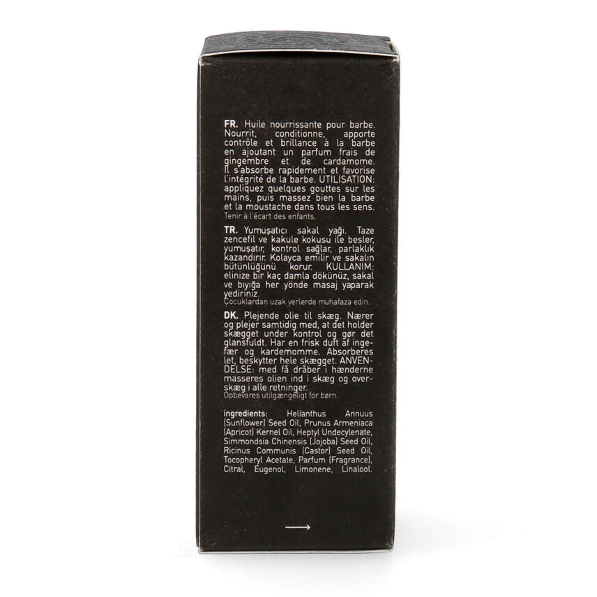 Depot No.505 Ginger &amp; Cardamon Conditioning Beard Oil 30 ml