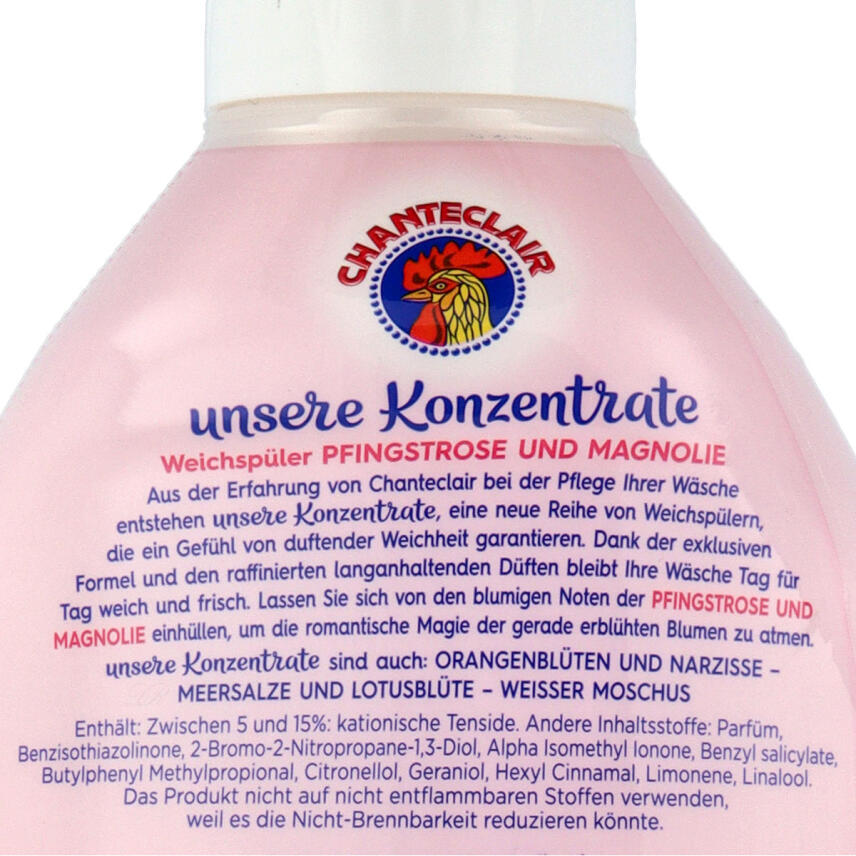 Chante Clair Weichsp&uuml;ler Konzentrat Peonia e Magnolia 1000ml - 50 Waschg&auml;nge