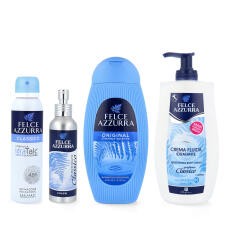 Paglieri Felce Azzurra Classico Geschenkset mit 4 Produkten (Deodorant, EdT, Duschgel &amp; K&ouml;rperlotion)