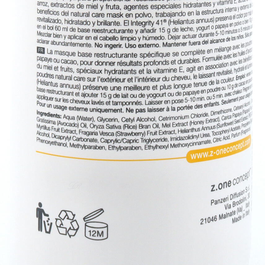 milk_shake&reg; Natural Restructuring Mask Base 1000 ml