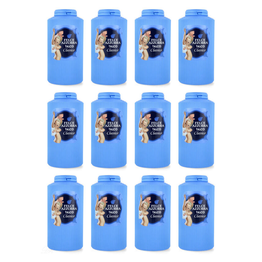 PAGLIERI Felce Azzurra K&ouml;rperpuder Talco Talk puder 12x 500g