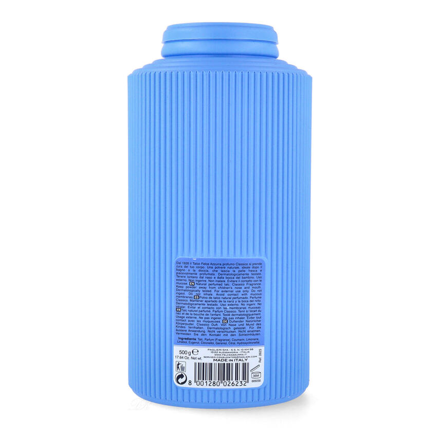 PAGLIERI Felce Azzurra K&ouml;rperpuder Talco Talk puder 12x 500g