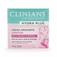 CLINIANS Hydra Plus Gesichtscreme mit Lotusblüte & Orchideenmilch 50 ml