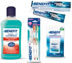 MALIZIA Benefit Set toothbrush 2x + dental floss + total...