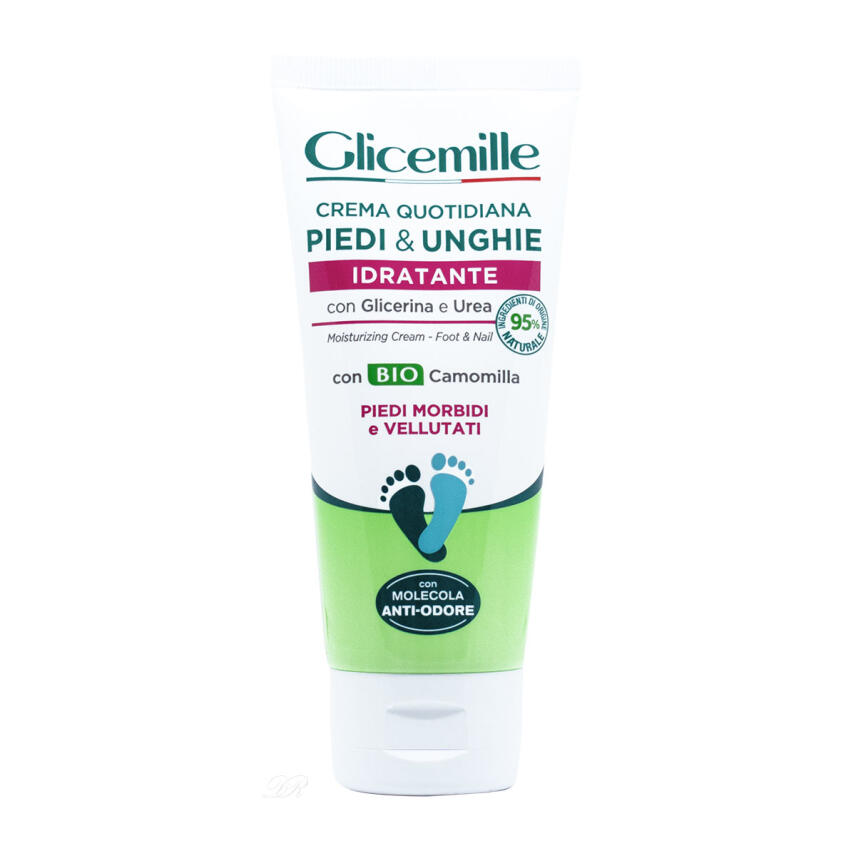 Glicemille feuchtigkeitsspendende Fusscreme Kamille und Aloe 100 ml