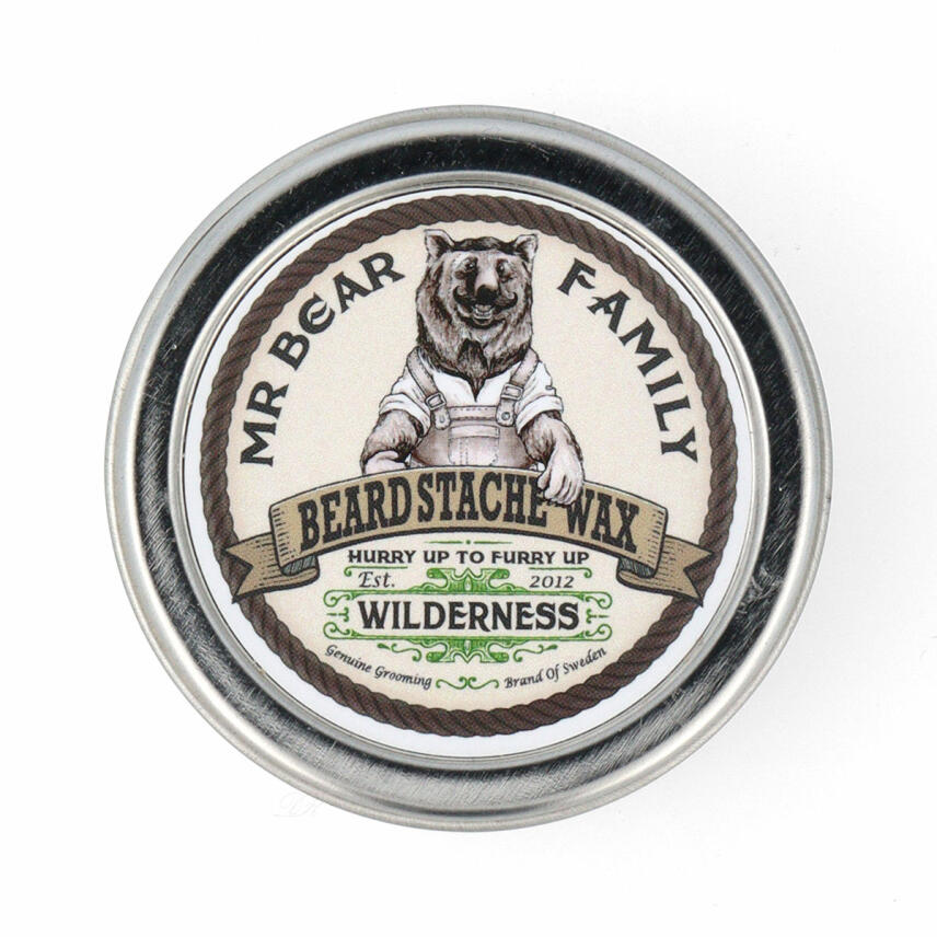 Mr. Bear Family Beard Stache Wax Wilderness 30 ml