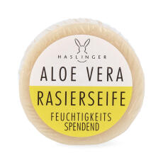Haslinger Rasierseife Aloe Vera 60g in Schraubdose