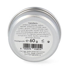 Haslinger Rasierseife Sensitive ohne Duftstoffe 60g in Schraubdose