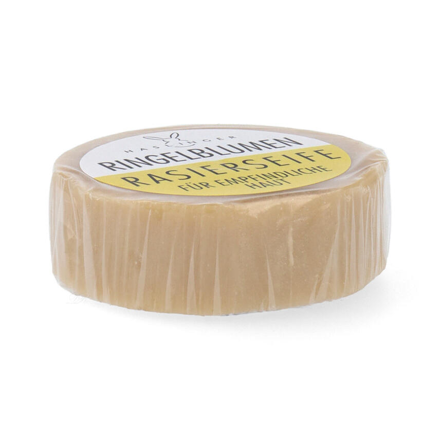 Haslinger Rasierseife Ringelblumen 60g in Schraubdose