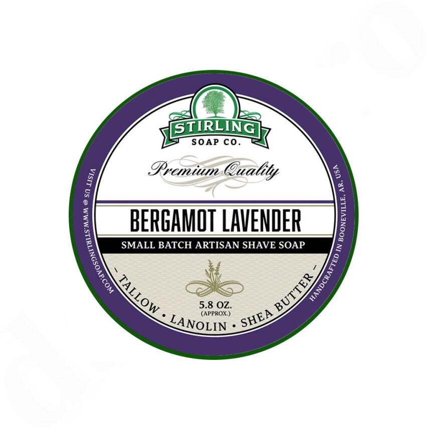 Stirling Shaving Soap Rasierseife Bergamotte Lavendel 170ml