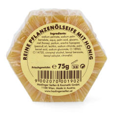 Haslinger reine Pflanzen&ouml;lseife mit Honig 75g