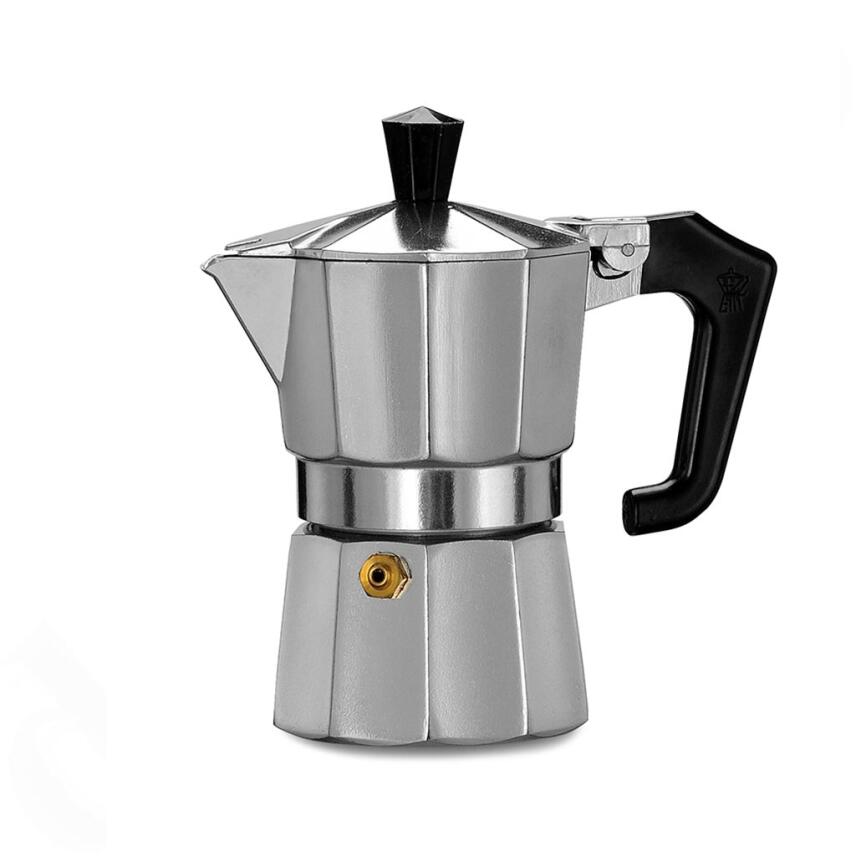 Pezzetti Italexpress 1 Tasse Moka Espressokocher Alu