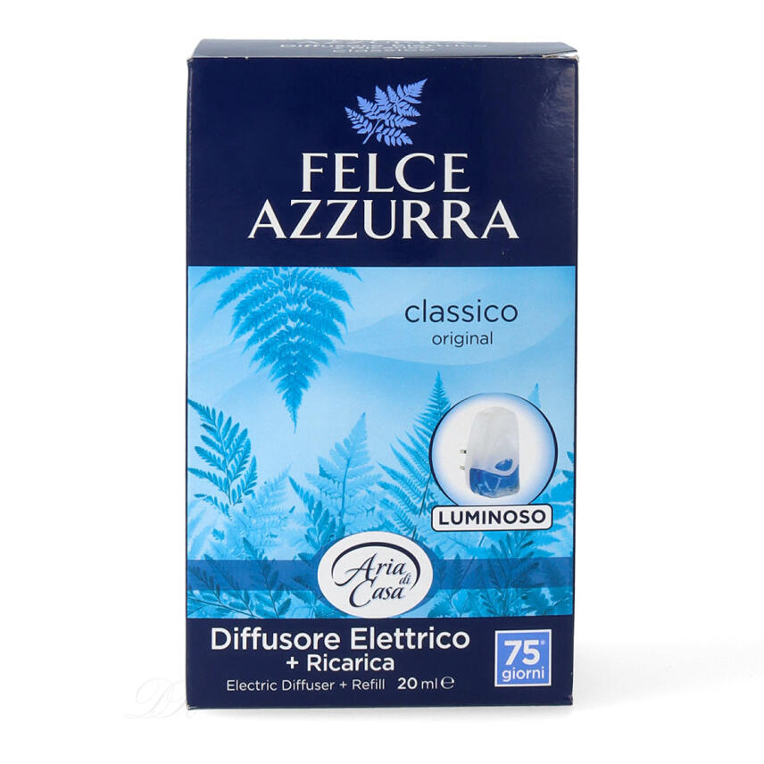 Paglieri Felce Azzurra Aria di Casa Elektrischer Raumerfrischer Classico &amp; Refill 20 ml
