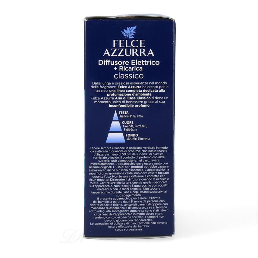 Paglieri Felce Azzurra Aria di Casa Elektrischer Raumerfrischer Classico &amp; Refill 20 ml