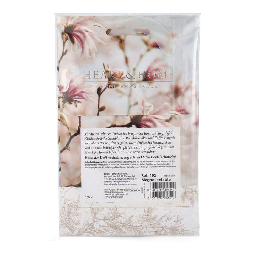 Heart &amp; Home Magnolienbl&uuml;te Duftsachet 100 ml