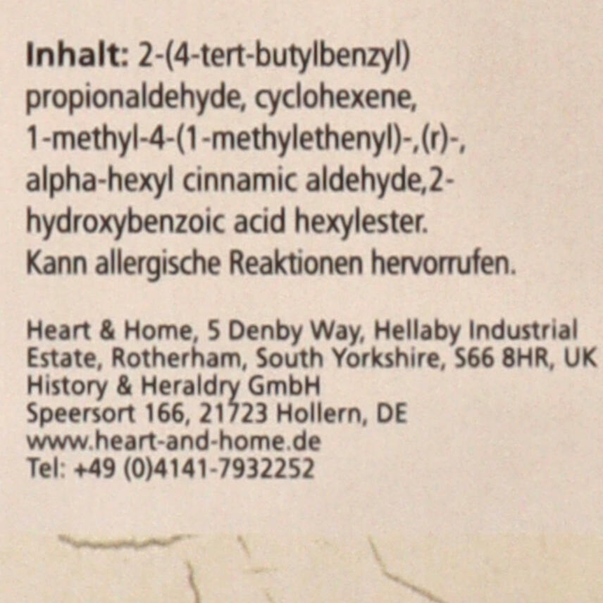 Heart &amp; Home Pink Flower Duftsachet 100 ml