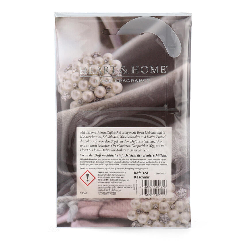 Heart &amp; Home Kaschmir Duftsachet 100 ml
